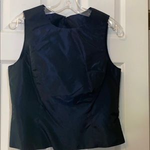 NWT Vera Wang Taffeta Top